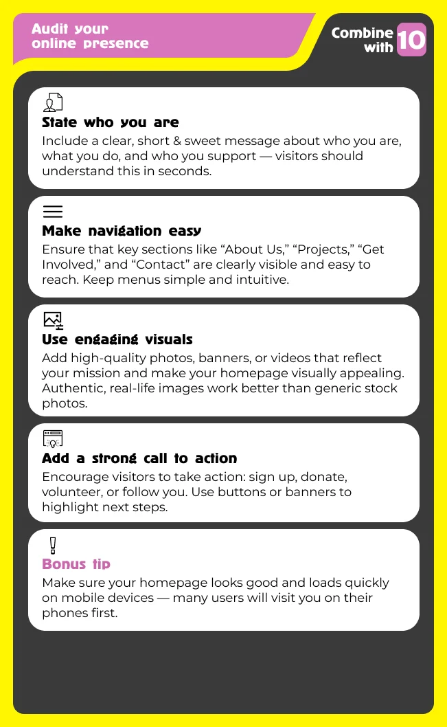 Website Homepage Essentials