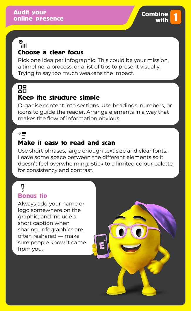 Using Infographics for Visibility