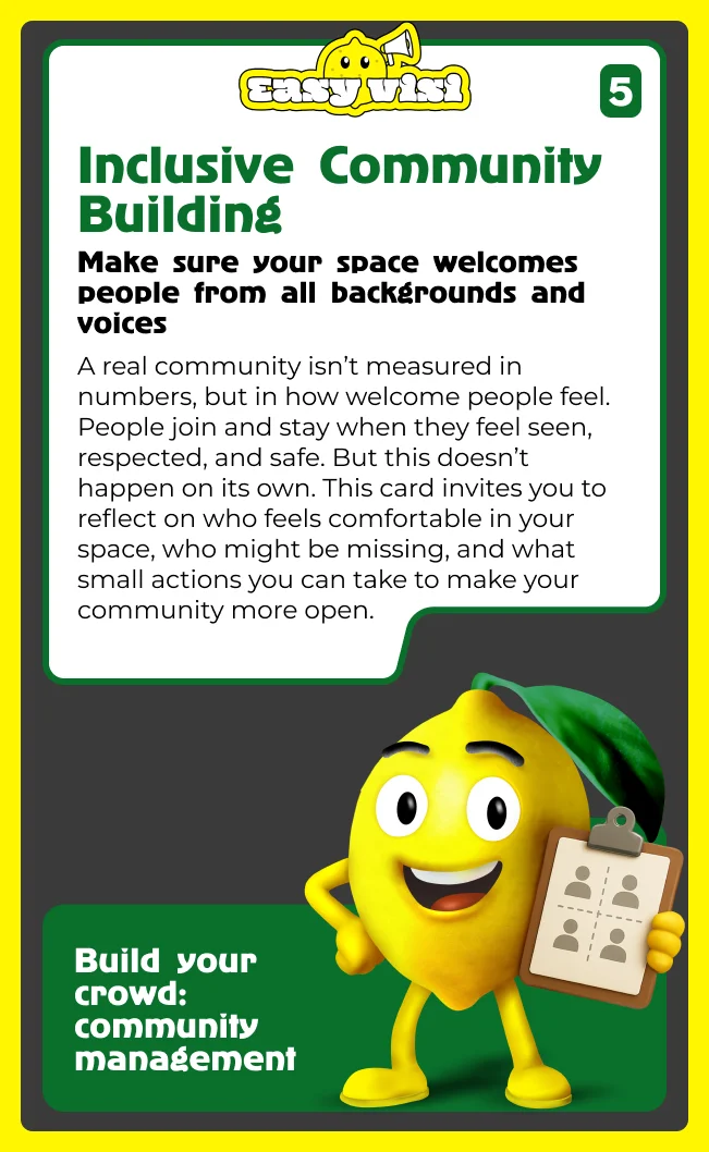 Inclusive Community Building