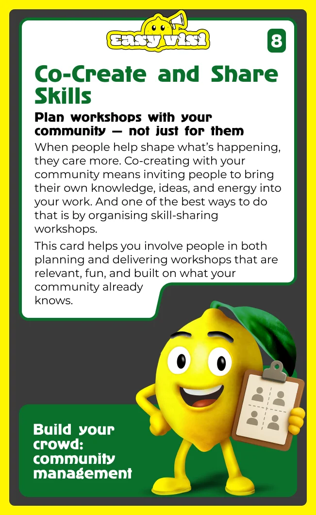 Co-Create and Share Skills