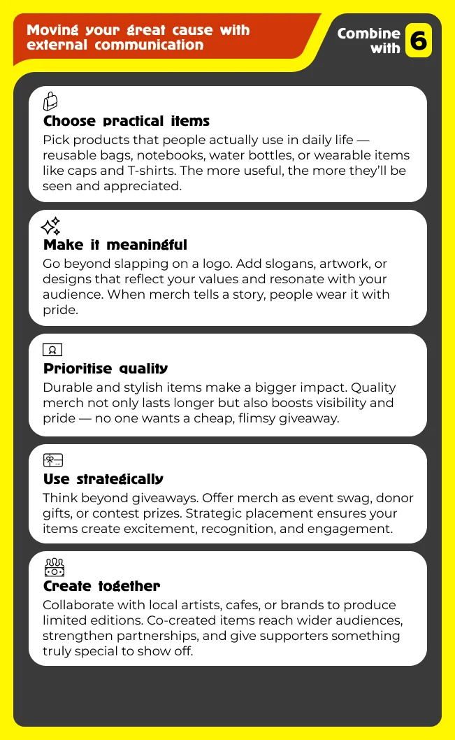 All you need is merch!