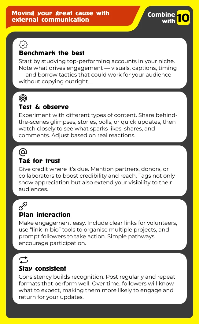 Steal like an artist, post like a strategist