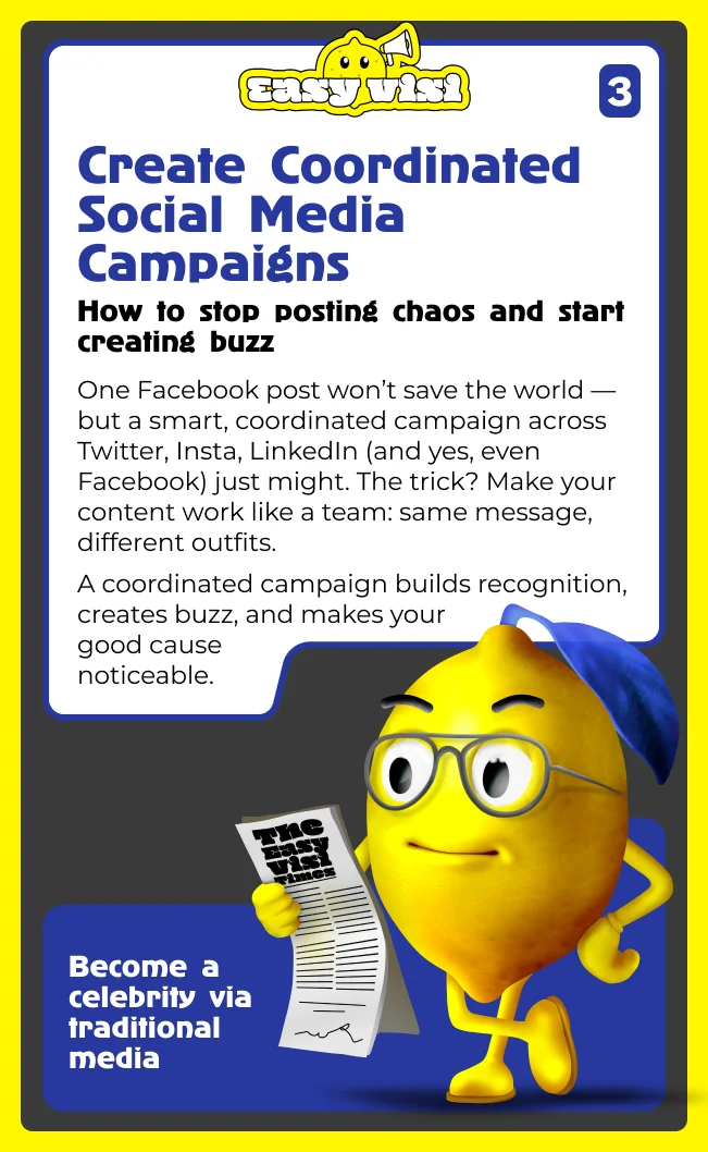Create Coordinated Social Media Campaigns
