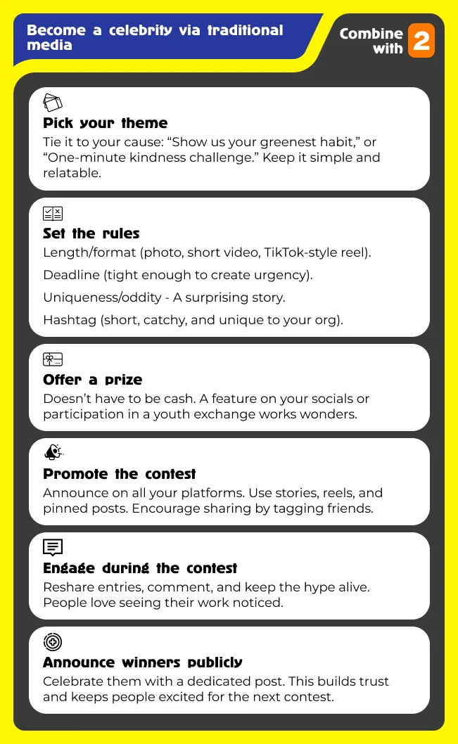 Run a Photo/Video Contest