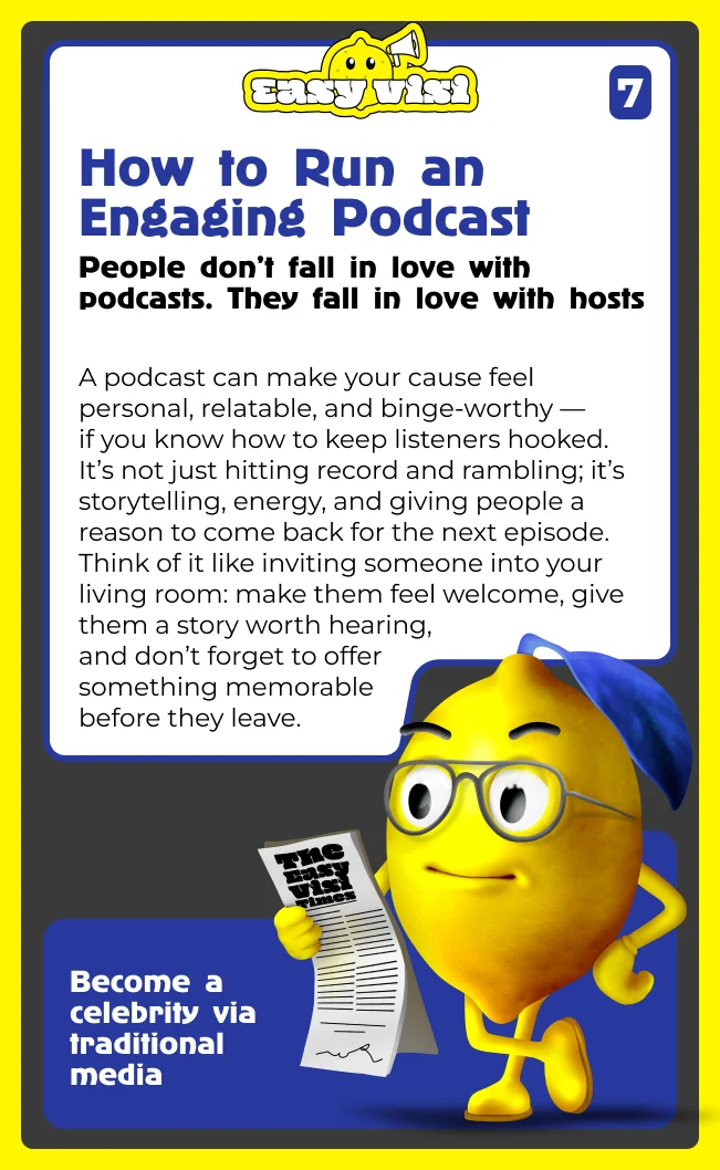 How to Run an Engaging Podcast