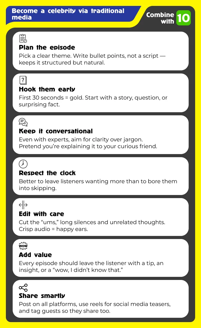 How to Run an Engaging Podcast