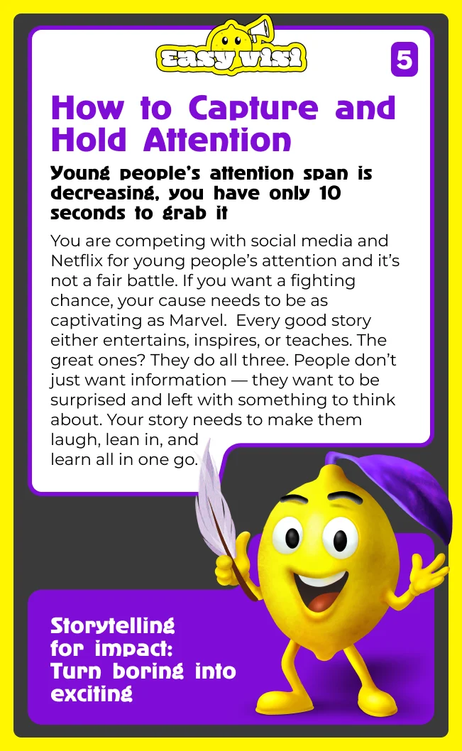 How to Capture and Hold Attention