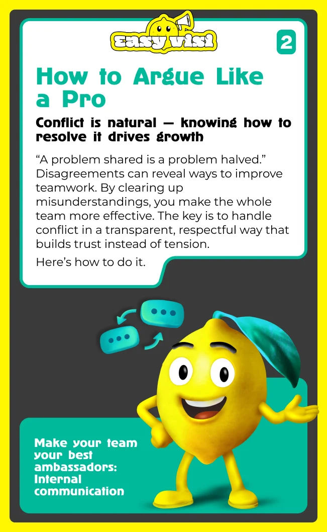 How to argue like a pro