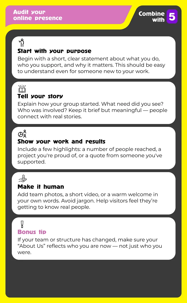 Creating an Impactful 'About Us'