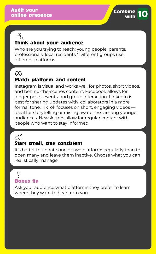 Be Where Your Audience Already Is