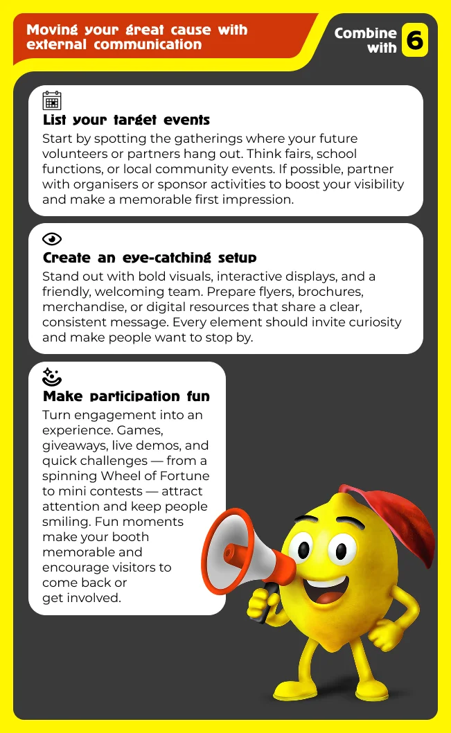 Be the social butterfly of every event