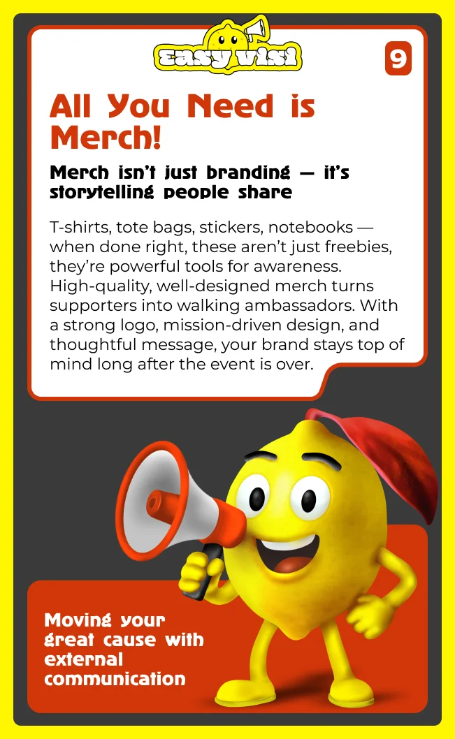 All you need is merch!