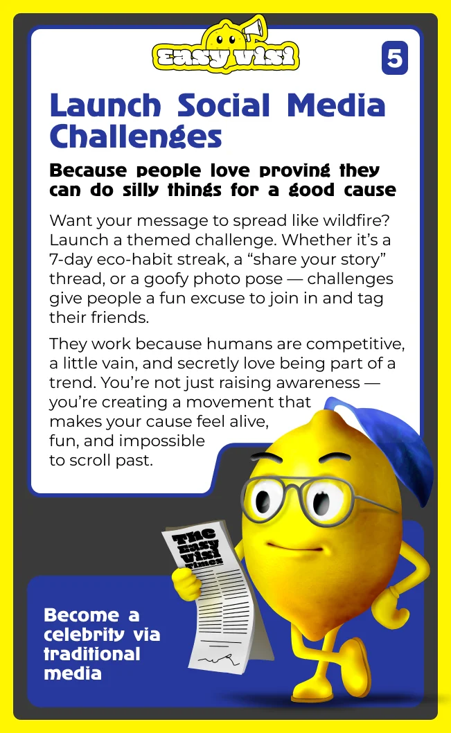 Launch Social Media Challenges