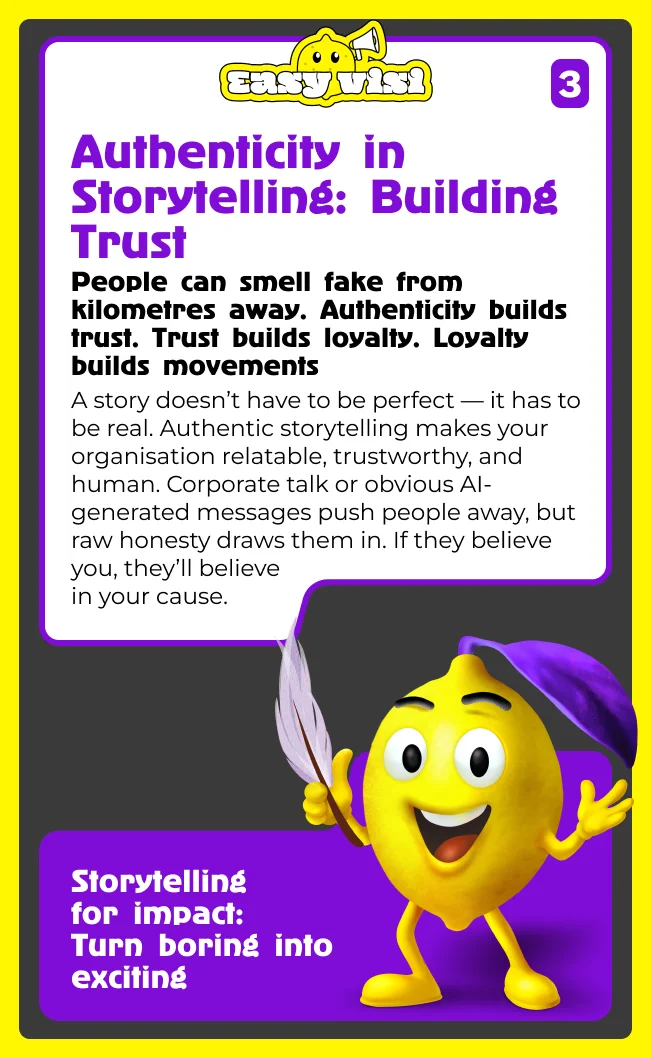 Authenticity in Storytelling: Building Trust
