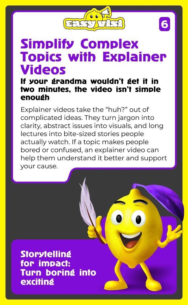 Simplify Complex Topics with Explainer Videos